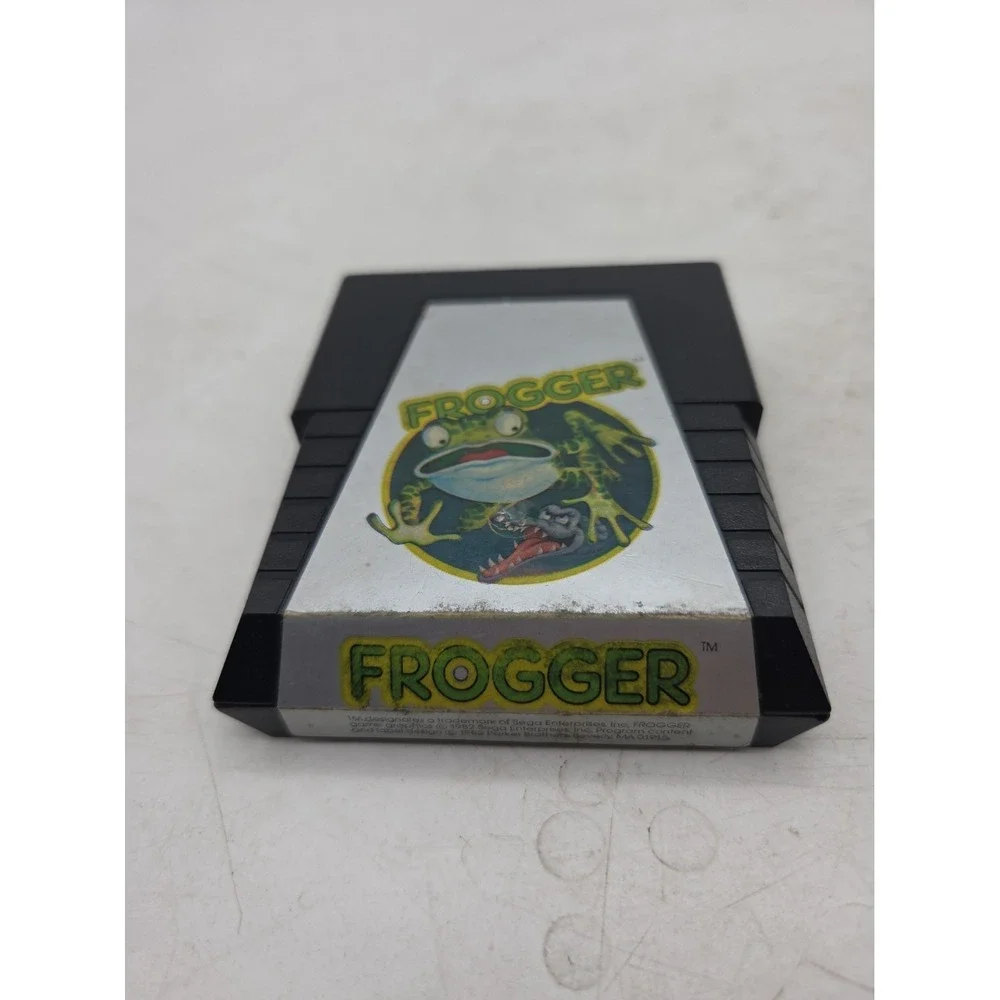 Frogger (Atari 2600, 1982) Authentic Cartridge, Cleaned & Tested